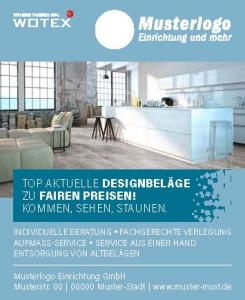 Wotex_Anzeige Bild Marketing - Wotex Zeitungsanzeigen